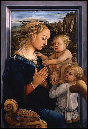 Filippo Lippi. Madonna and Child. 1465.