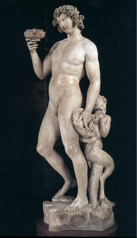 Michelangelo. Bacchus 1496-1497